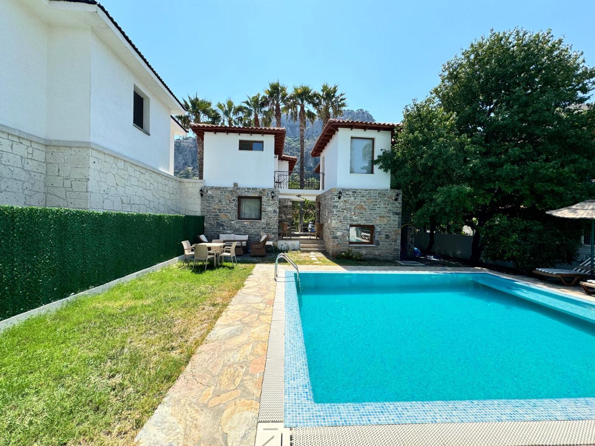 Villa Merry - Dalyan Stonehouse With Palmtrees, 50M To River Ortaca  Εξωτερικό φωτογραφία